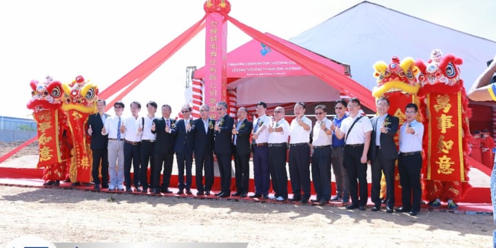 Công ty tổ chức lễ khởi công tại Ninh Thuận