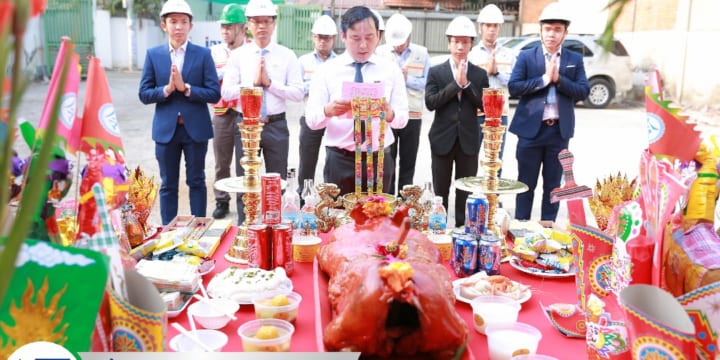 Tổ chức lễ khởi công tại Ninh Thuận